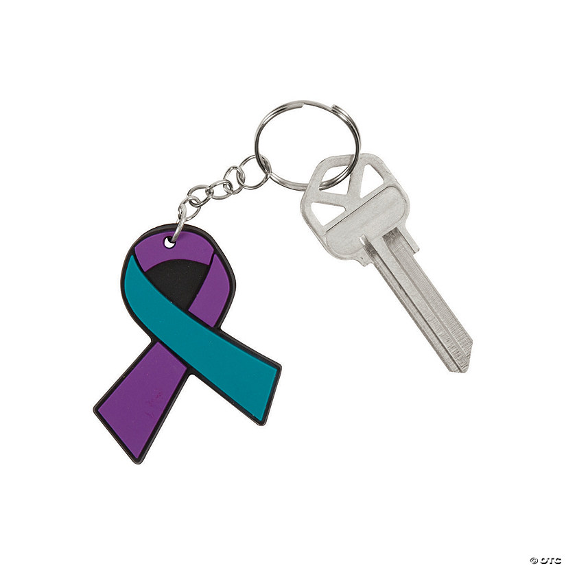 Suicide Awareness Keychains - 12 Pc. Image