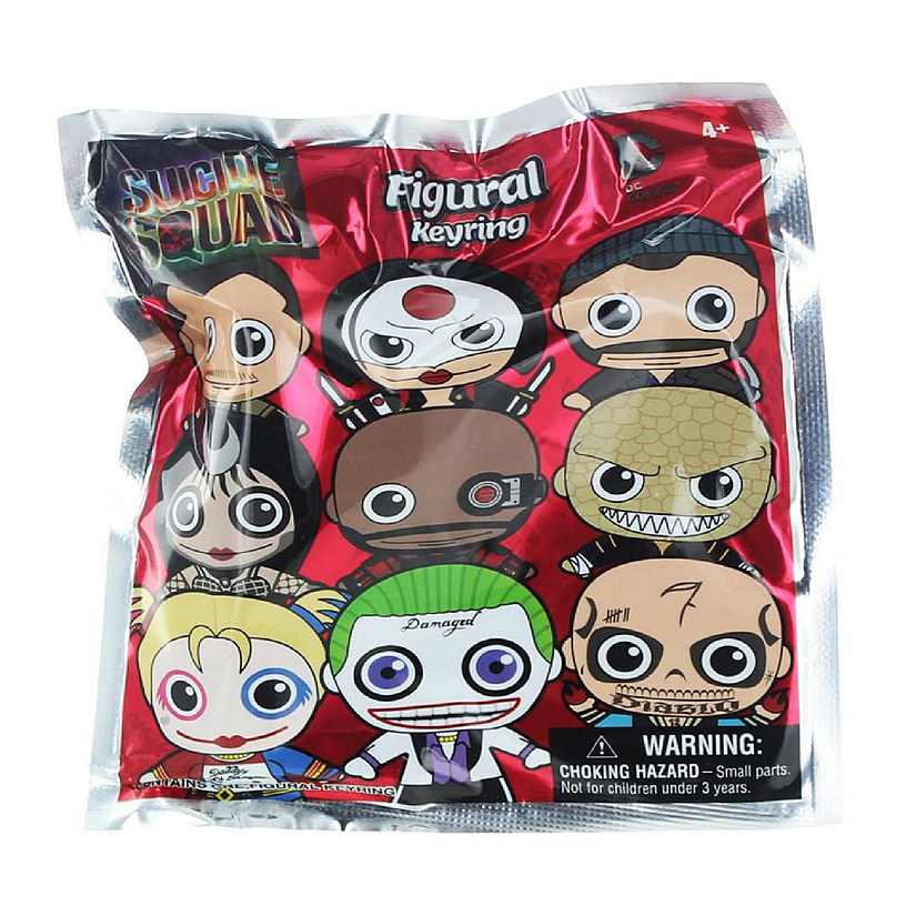 Suicide Squad Blind Bag Key Chain, One Random Image