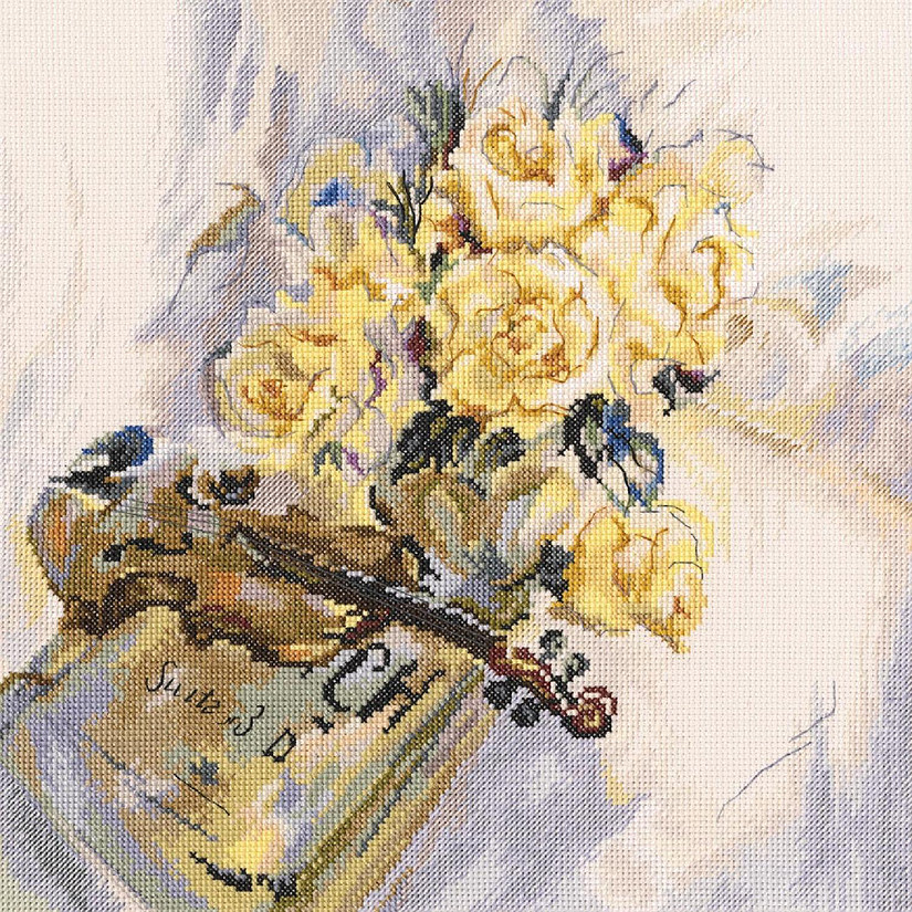 Suite for violin M548 Counted Cross Stitch Kit Image