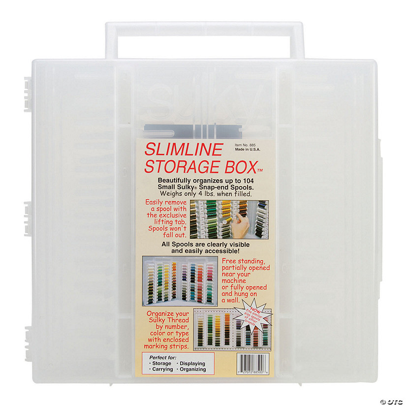 Sulky Slimline Storage Box-13"X13"X2" Image