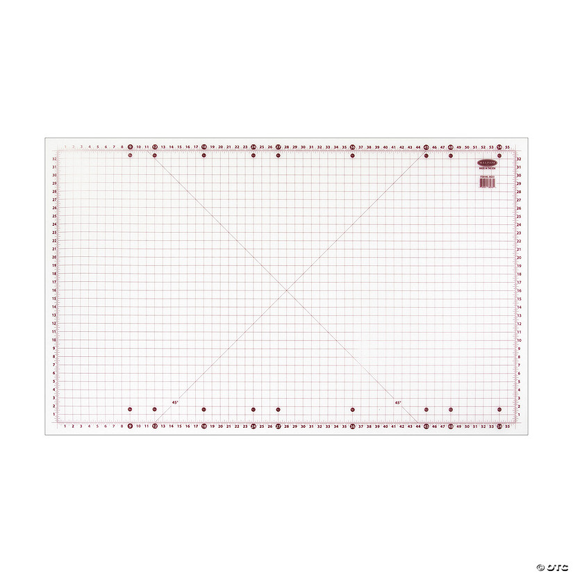 Sullivans 36x59 Cutting Mat for Home Hobby Table, White