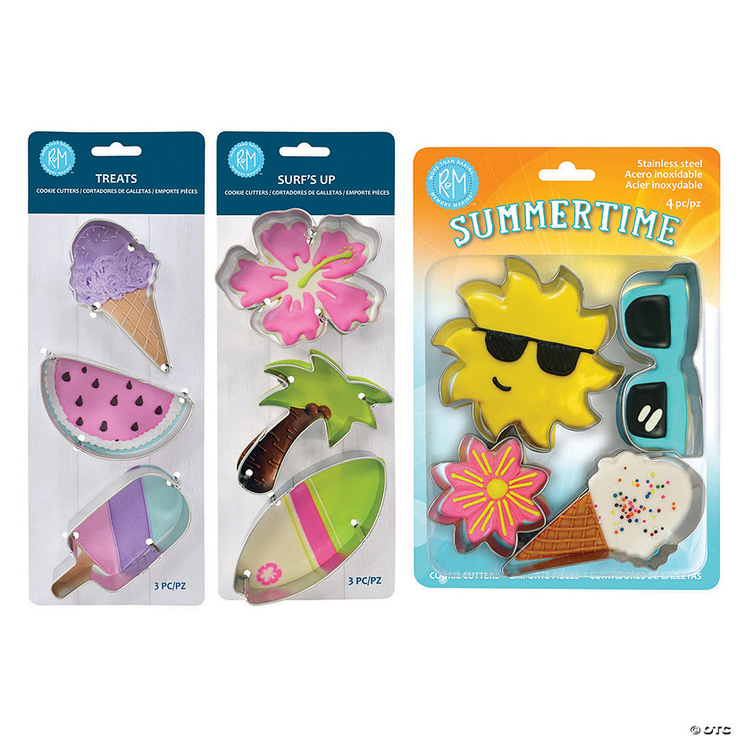 Summer 10 Piece Cookie Cutter Set Image