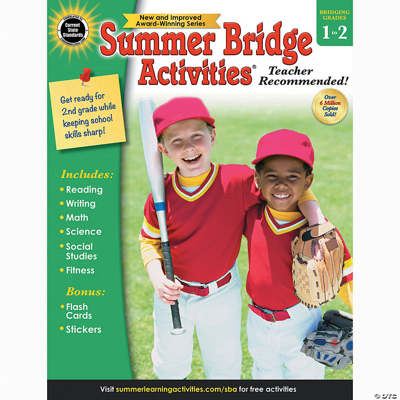 Summer Bridge Activities Gr 1-2 Image