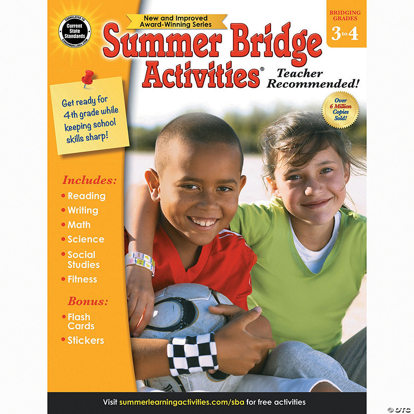 Summer Bridge Activities Gr 3-4 Image