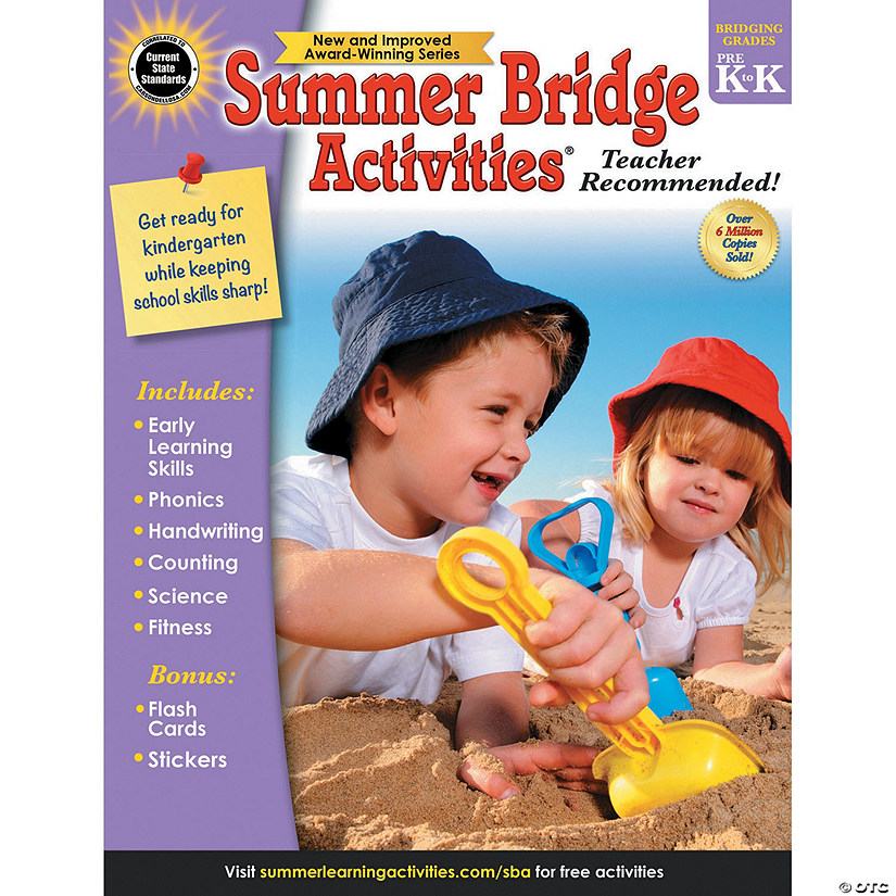 Summer Bridge Activities Gr Pk-K Image