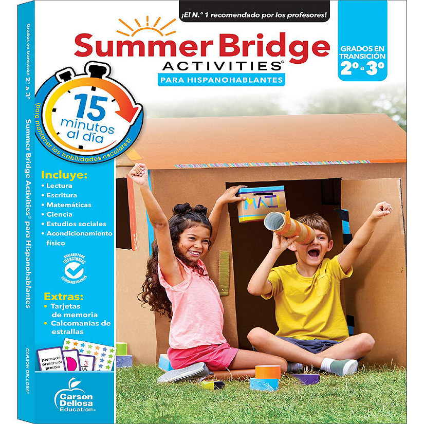 Summer Bridge Activities Spanish 2-3, Grades 2 - 3 Image