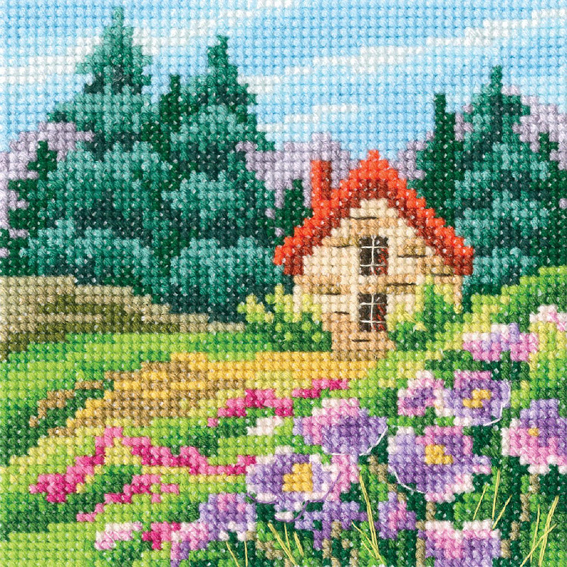 Summer colours C362 Counted Cross Stitch Kit Image