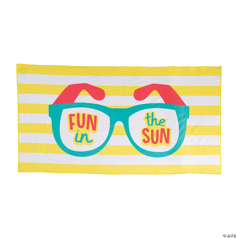 Summer Fun Beach Towel Image