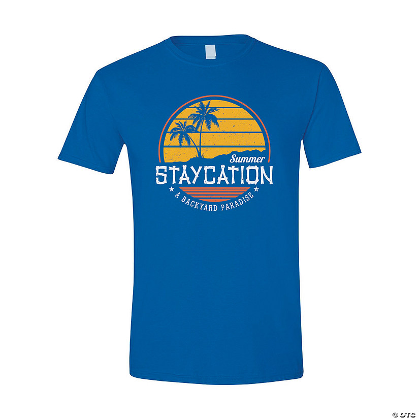 Summer Staycation Adult&#8217;s T-Shirt - Medium Image