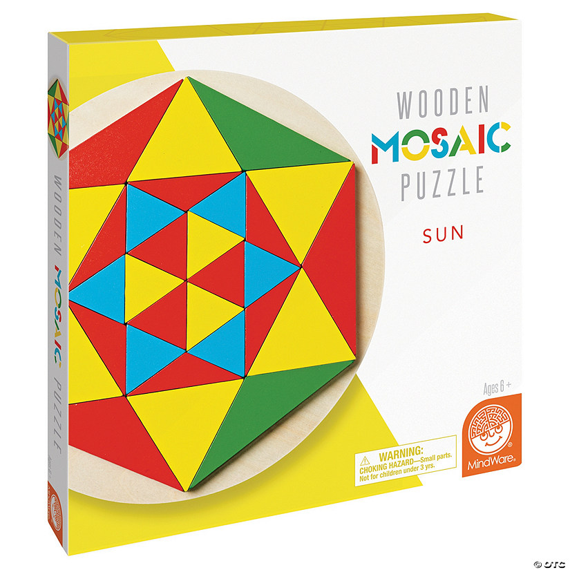Sun Mosaic Wood Puzzle - Discontinued
