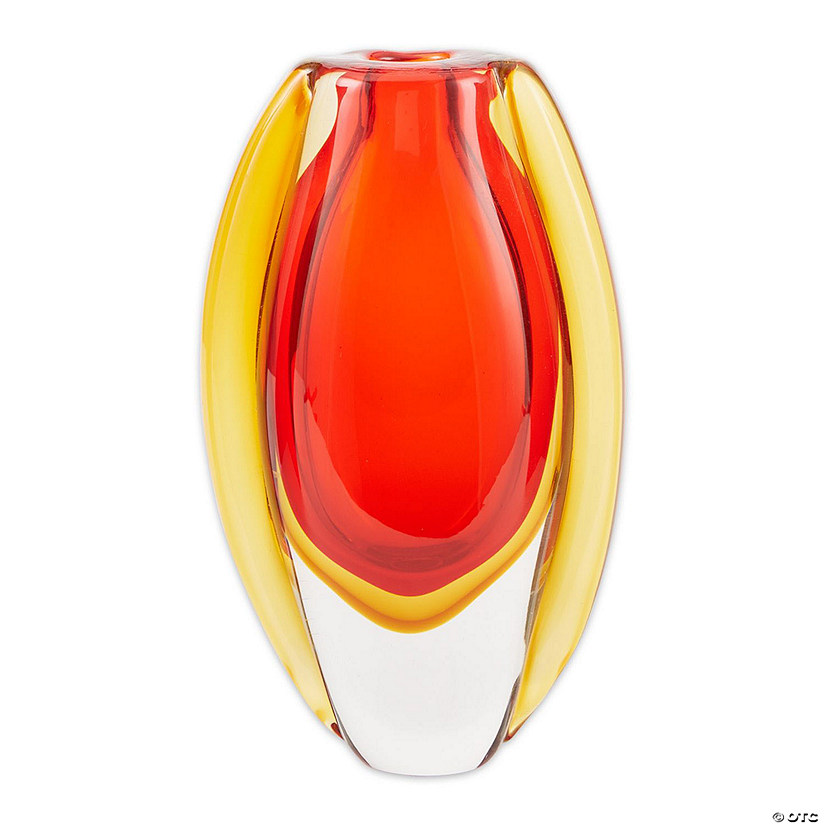 Sunfire Glass Vase 5.5X3X9" Image