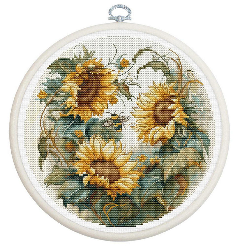 Sunflower BC202L Luca-S Counted Cross-Stitch Kit Image