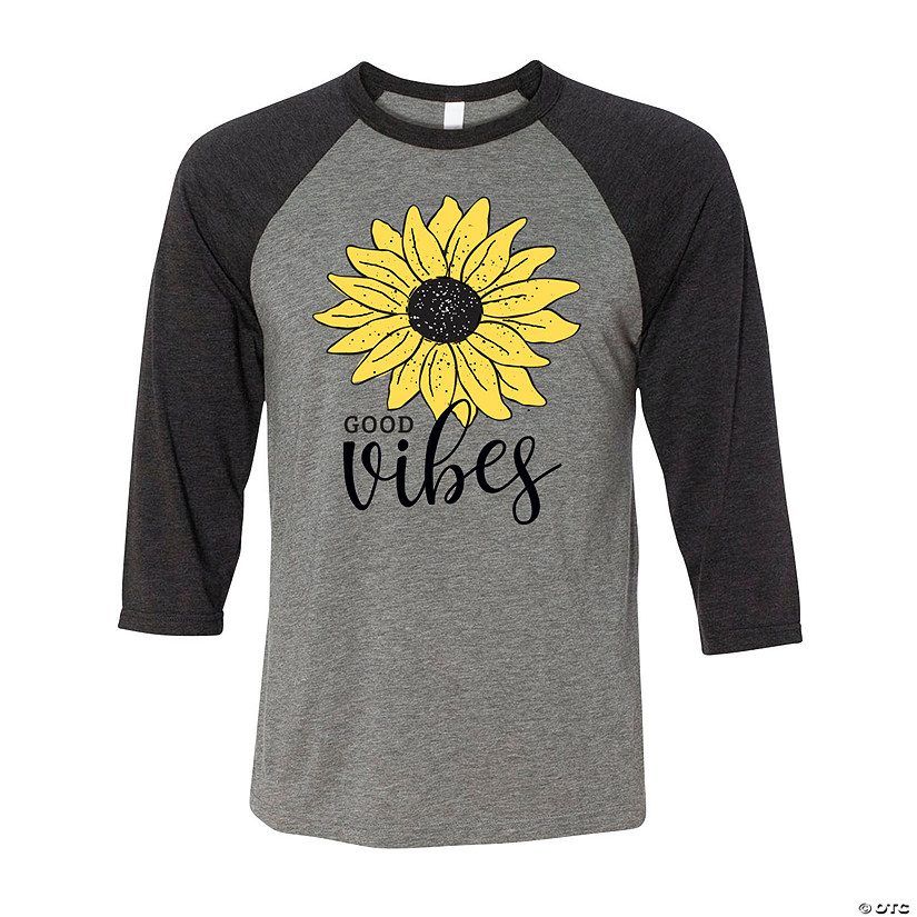 Sunflower Good Vibes Adult&#8217;s T-Shirt Image