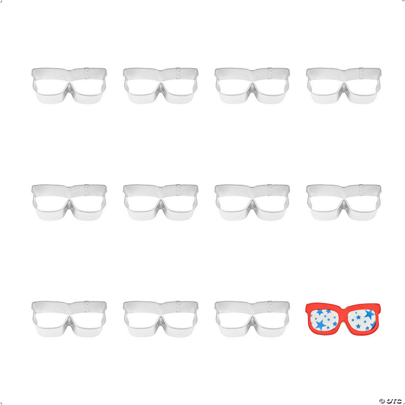 Sunglasses 3.5" Cookie Cutters Image