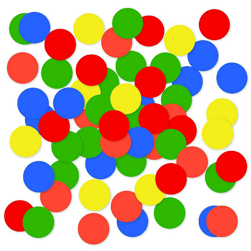 Sunny Rainbow Confetti 180-Pack Image