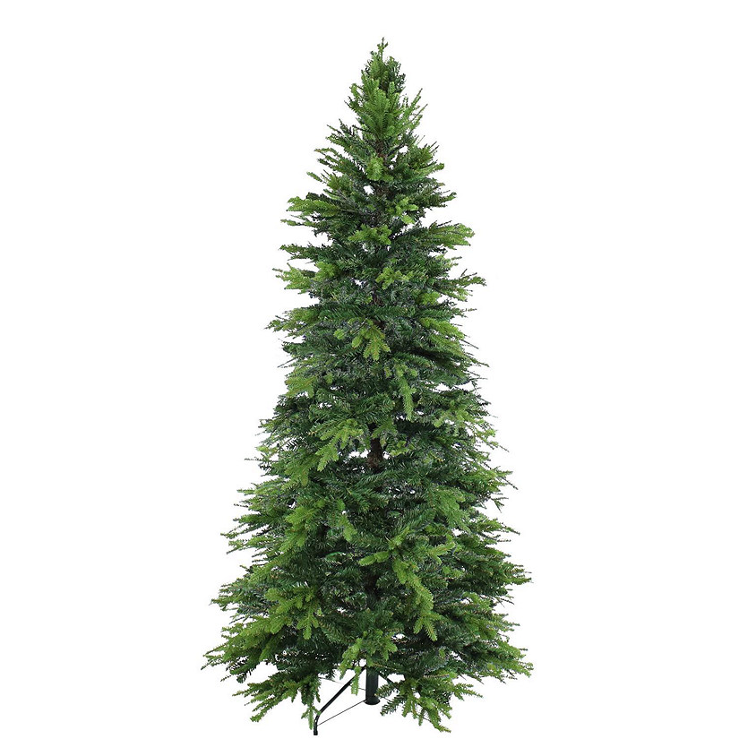 Sunnydaze Indoor Artificial Unlit Slim Christmas Holiday Tree with