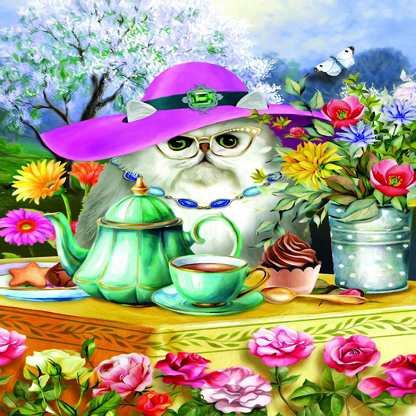 Sunsout Afternoon Tea 300 pc Jigsaw Puzzle Oriental Trading
