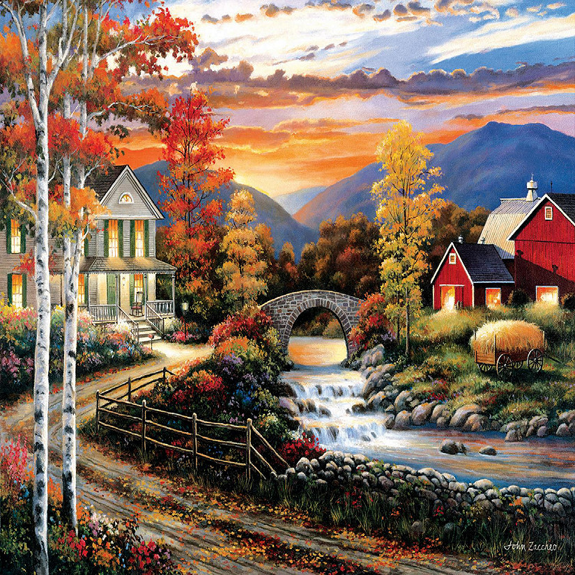 Sunsout Babbling Creek Road 1000 pc Jigsaw Puzzle | Oriental Trading