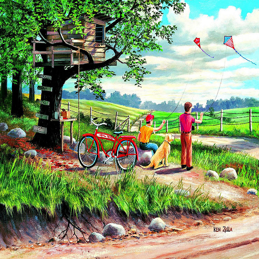 Sunsout Catching the Wind 300 pc  Jigsaw Puzzle Image