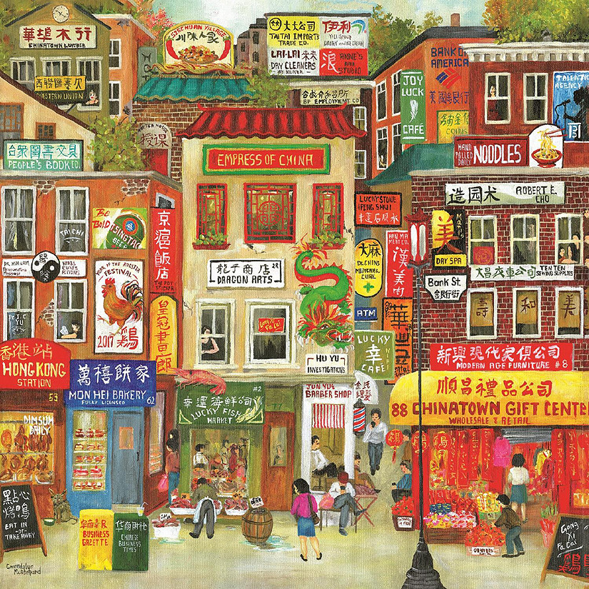 Sunsout Chinatown 500 pc  Jigsaw Puzzle Image