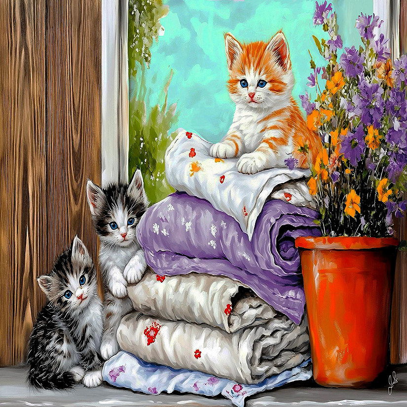 Sunsout Comfy Days 500 pc  Jigsaw Puzzle Image