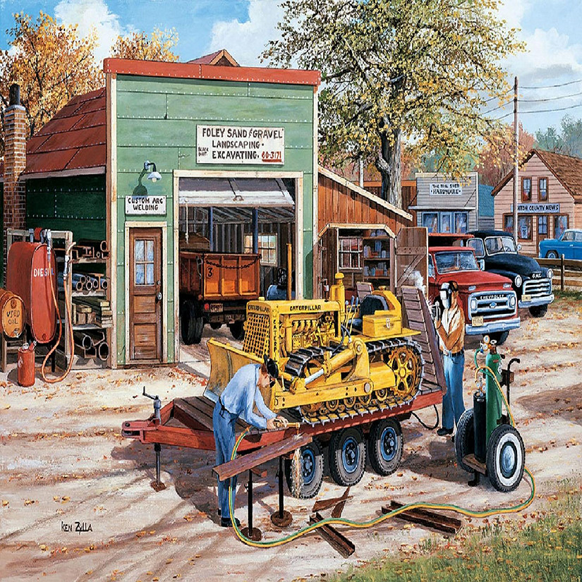 Sunsout Dozer 300 pc  Jigsaw Puzzle Image