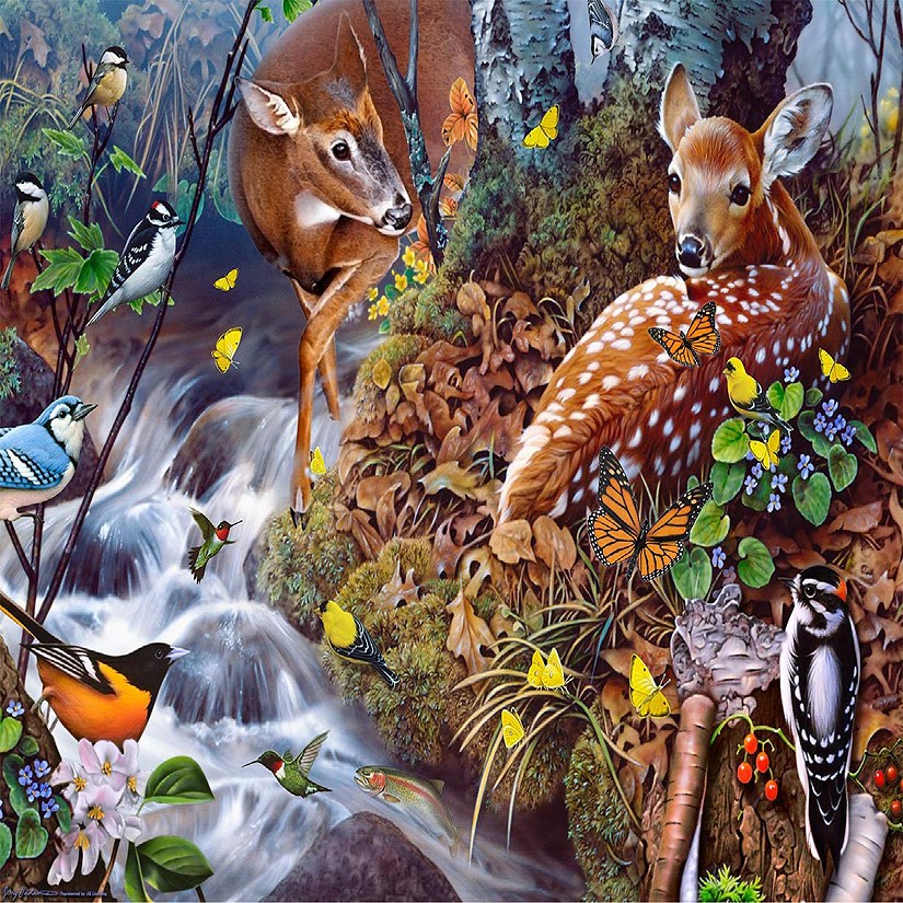 Sunsout Fawn Song 1000 pc  Jigsaw Puzzle Image