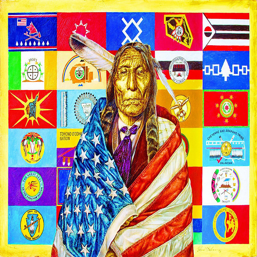 Sunsout Flags of Our fathers 1000 pc Jigsaw Puzzle Oriental Trading