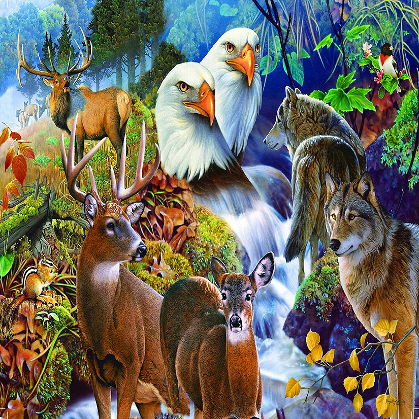 Sunsout Forest Neighbors 1000 pc Jigsaw Puzzle