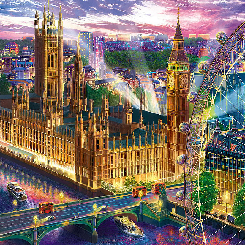 Sunsout London Evening 1000 pc  Jigsaw Puzzle Image