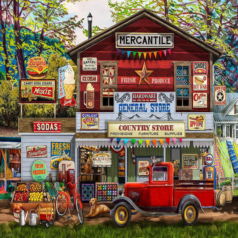 Sunsout Mercantile 1000 pc  Jigsaw Puzzle Image