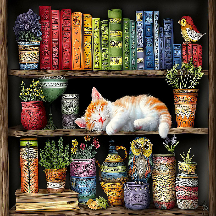 Sunsout Napping 500 pc  Jigsaw Puzzle Image