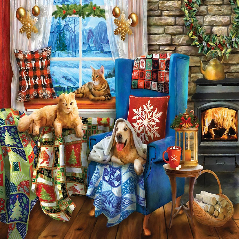 Sunsout Nice and Cozy 500 pc  Jigsaw Puzzle Image