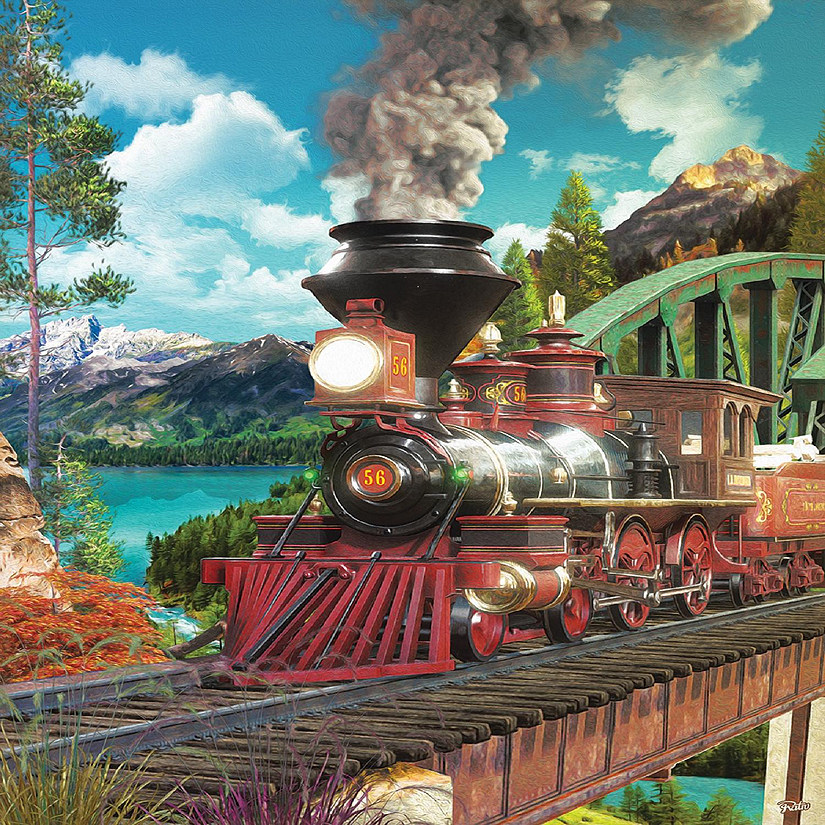 Sunsout Number 56 500 pc  Jigsaw Puzzle Image