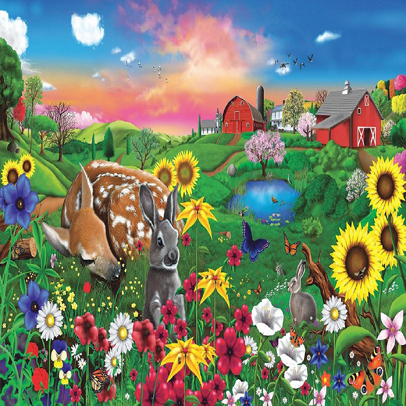 Sunsout Pasture Buddies 100 pc  Jigsaw Puzzle Image