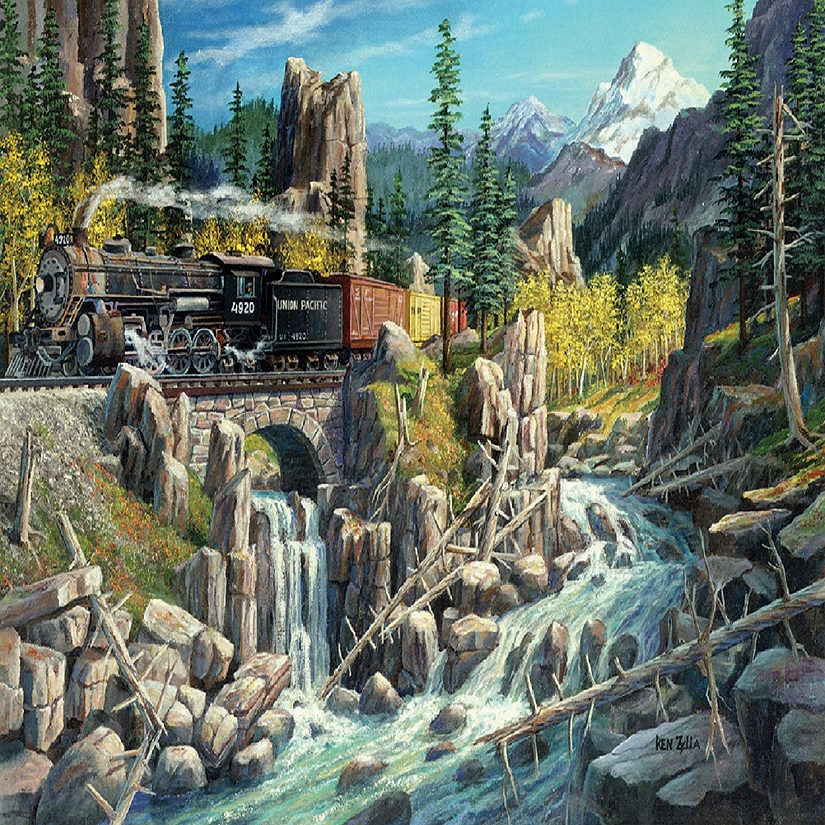 Sunsout Rails West 300 pc  Jigsaw Puzzle Image