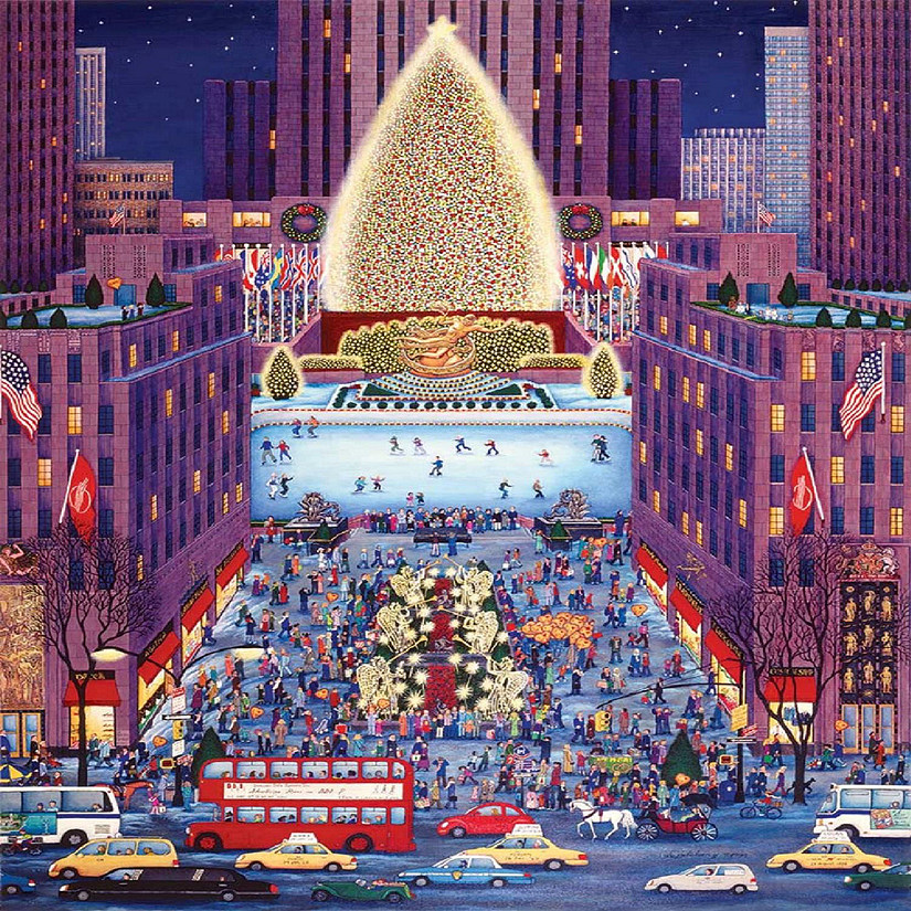 Sunsout Rockefeller Center 500 pc  Jigsaw Puzzle Image