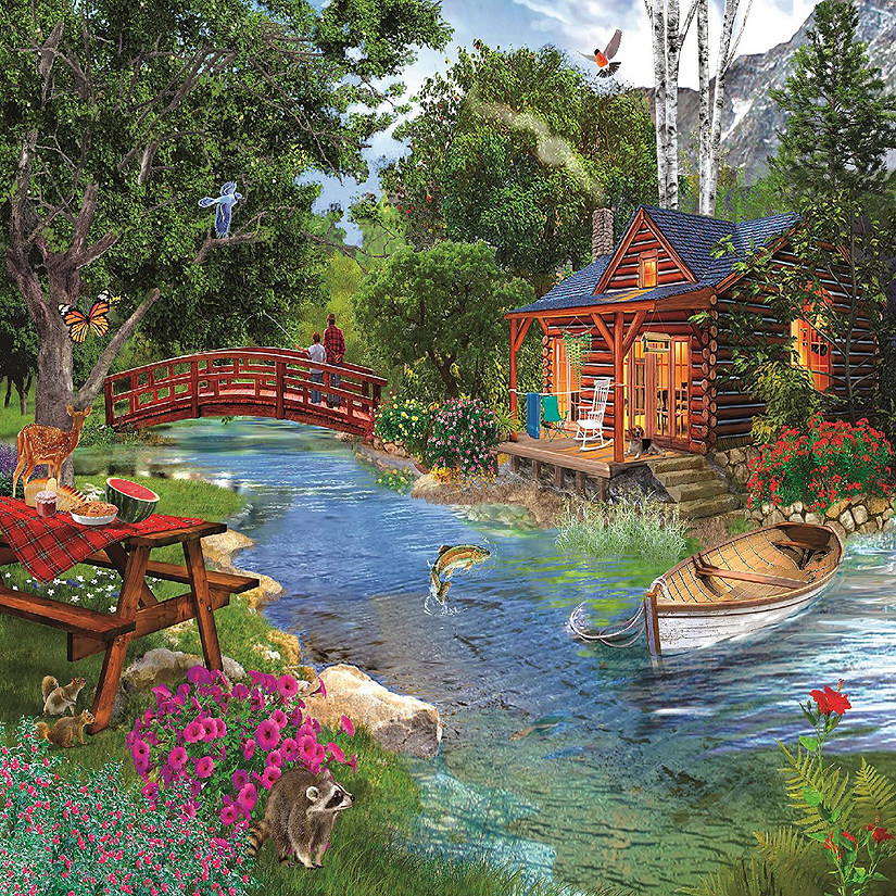 Sunsout Simple Pleasures 1000 pc  Jigsaw Puzzle Image