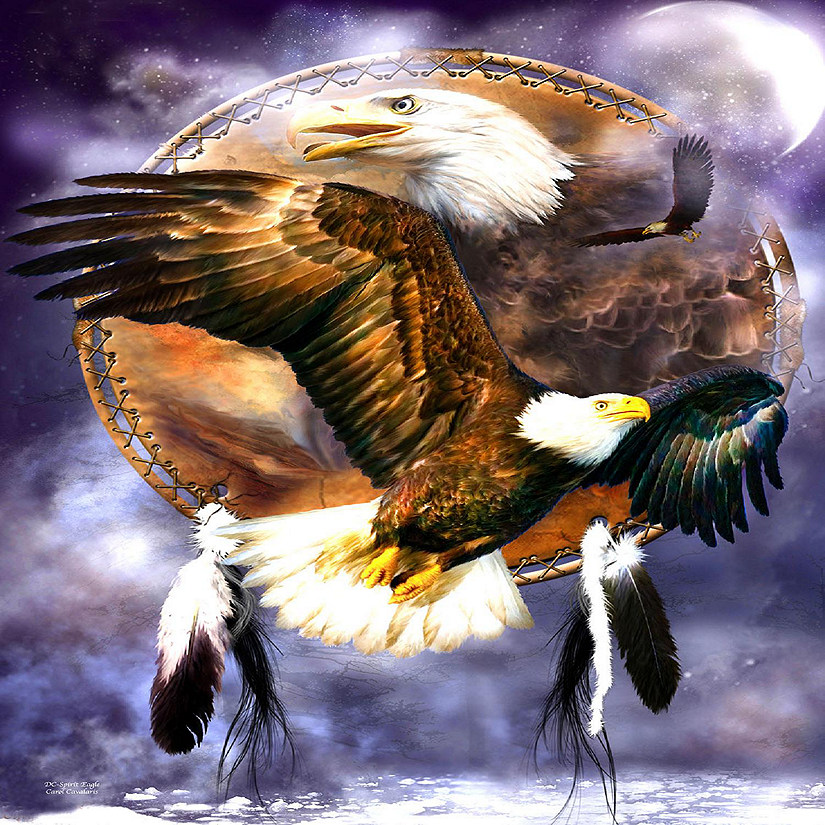 Sunsout Spirit Eagle 500 pc  Jigsaw Puzzle Image