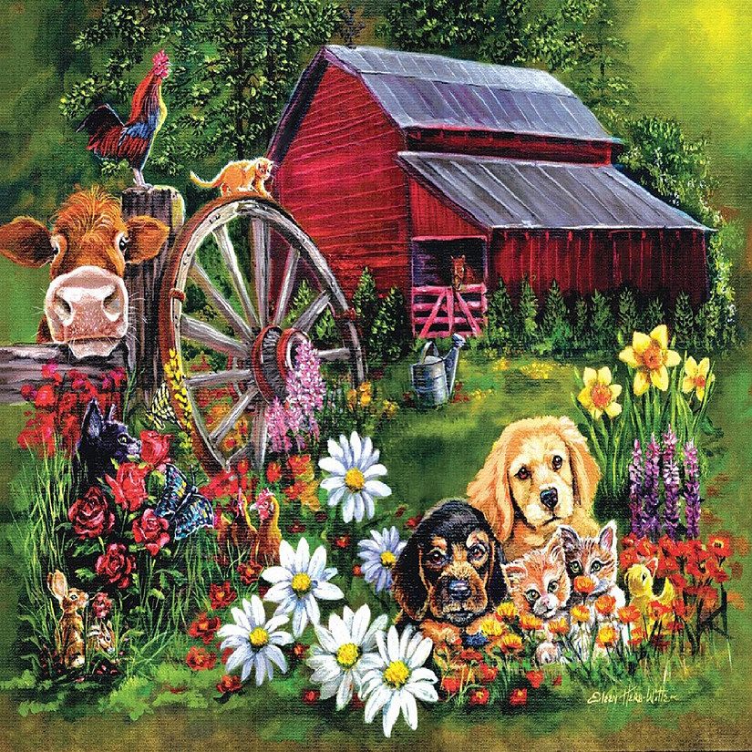 Sunsout Sweet Country 500 pc  Jigsaw Puzzle Image
