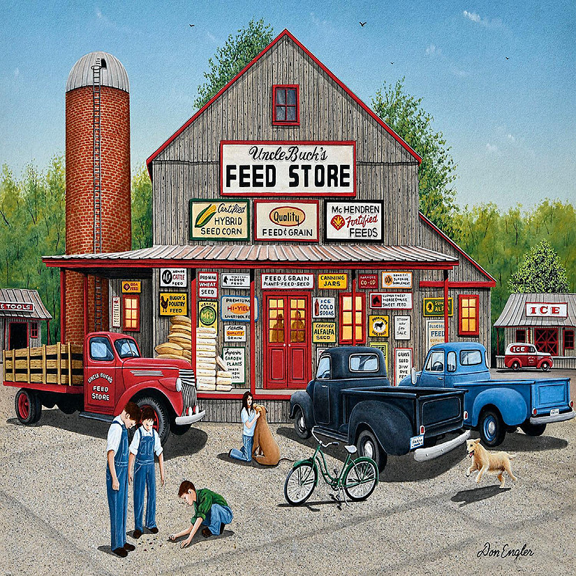 Sunsout Uncle Buck's 500 pc  Jigsaw Puzzle Image