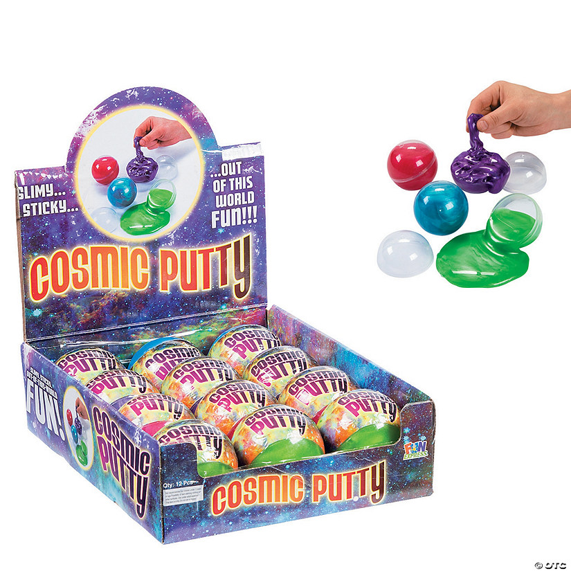 Super Cool Cosmic Putty - 12 Pc. Image