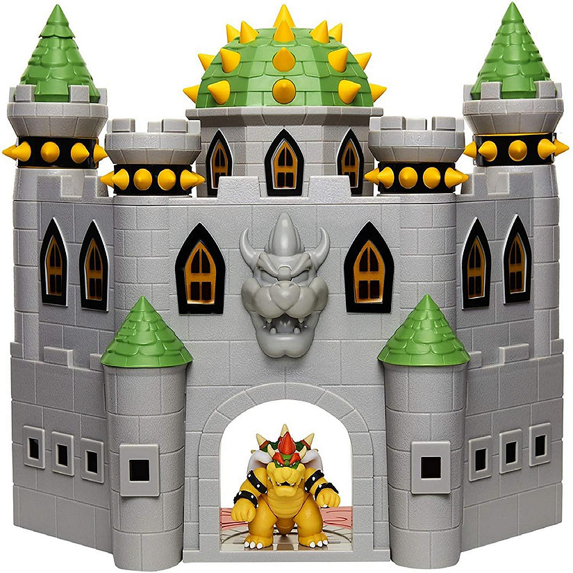 Super Mario World of Nintendo 2.5 Inch Bowser's Castle Figure Playset Image