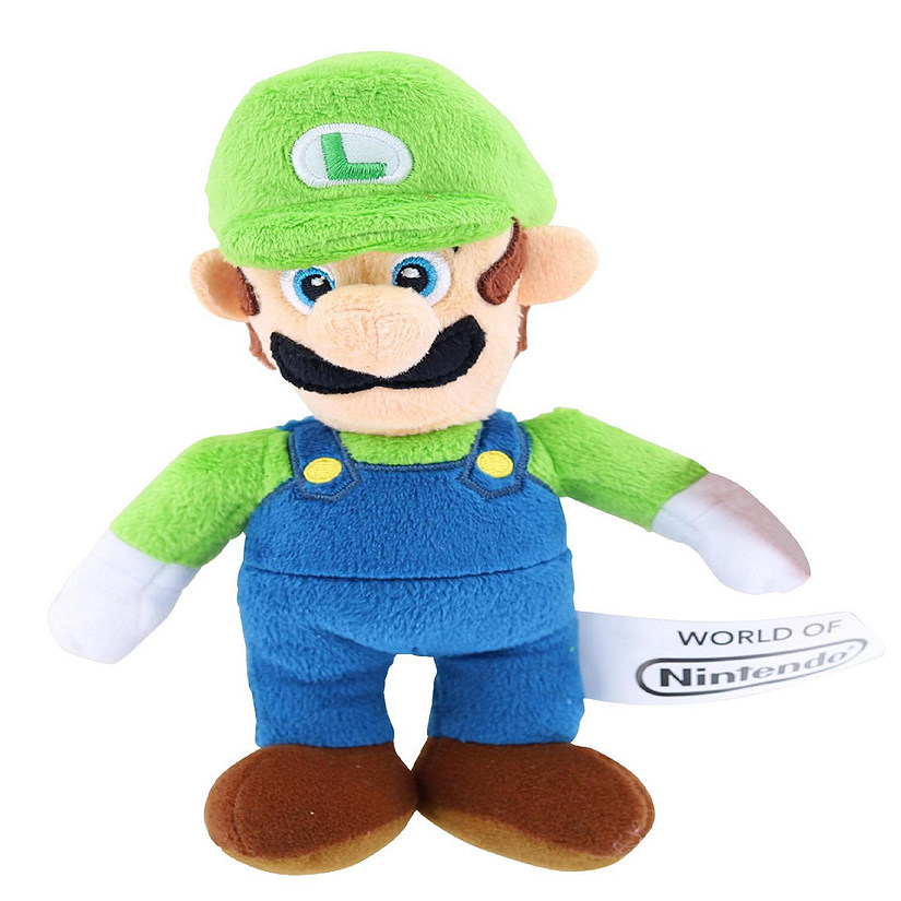 Super Mario World of Nintendo 7 Inch Plush  Luigi Image