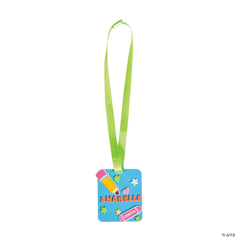 Super Safe Name Tag Craft Kit Discontinued