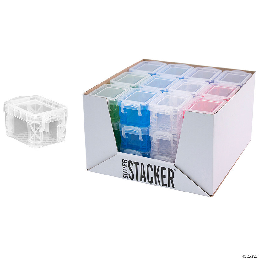 Super Stacker Pixie Box, Assorted Colors, Pack of 36 Image