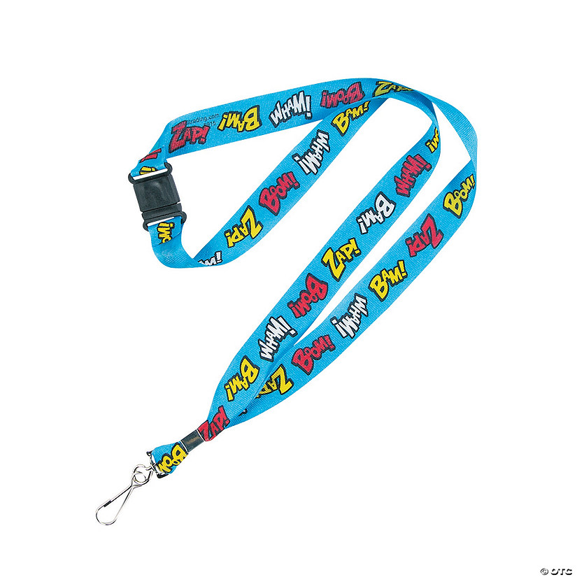 Superhero Breakaway Lanyards - 12 Pc. Image