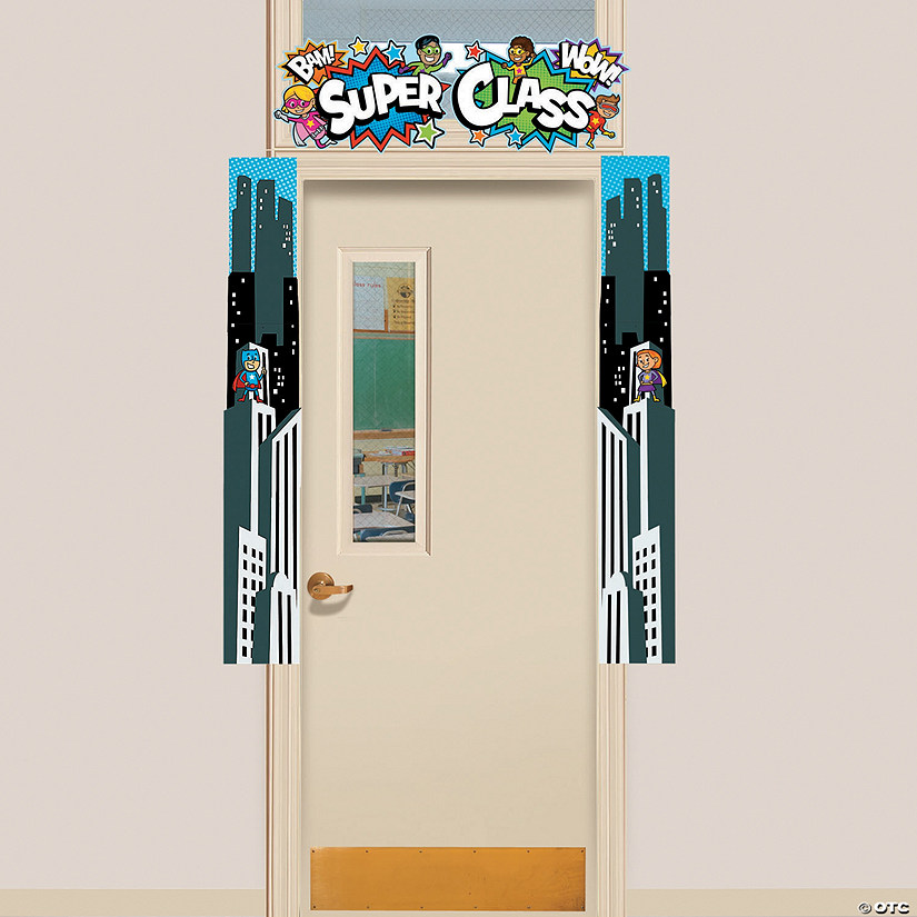 Superhero Door Border- 3 Pc. Image