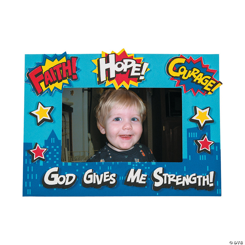 Superhero VBS Picture Frame Craft Kit Makes 12