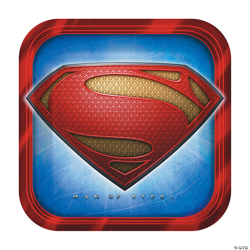 Superman™ of Steel Dinner Plates - Discontinued